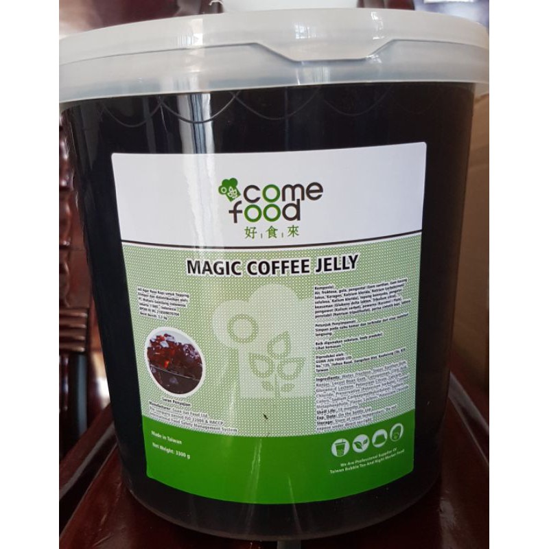 

COMEFOOD Jeli Agar rasa Kopi - Magic Coffee Jelly 3.3kg Impor