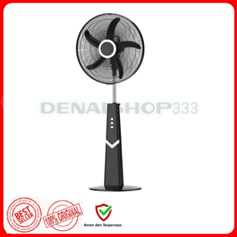 Krisbow Kipas Angin Lantai Rechargeable 45 Cm
