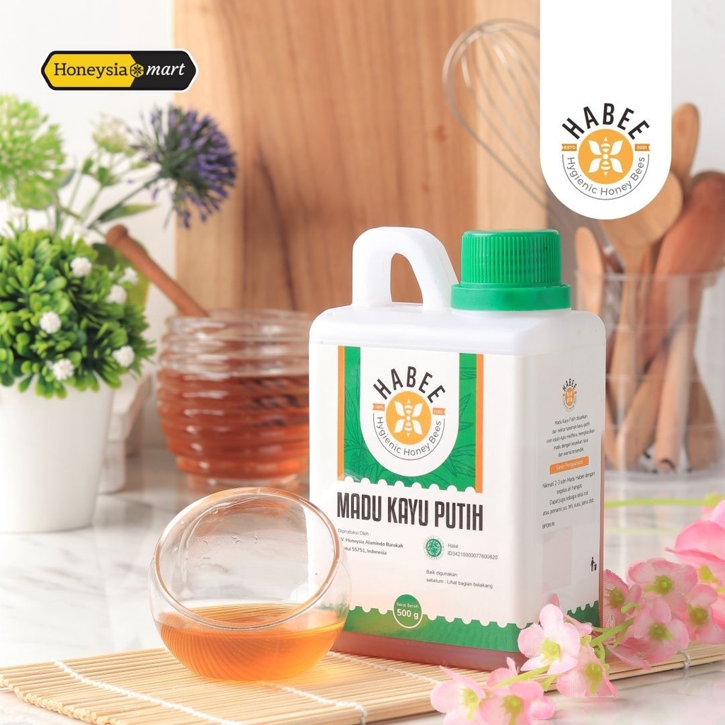 

Madu Murni Asli Habee Kayu Putih 500gr Raw Honey