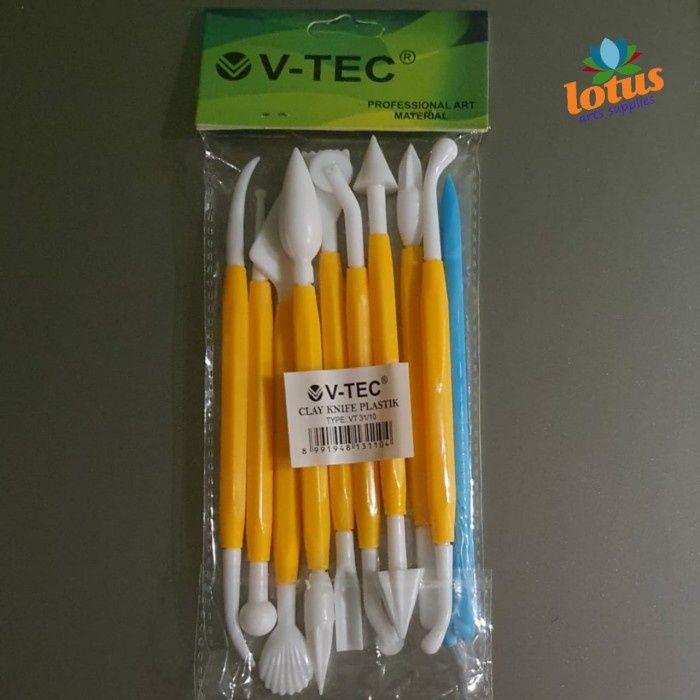 

Segera Miliki V-Tec Clay Knife Plastik / Pisau Ukir / Alat Foundant / Modelling Tool Bagus