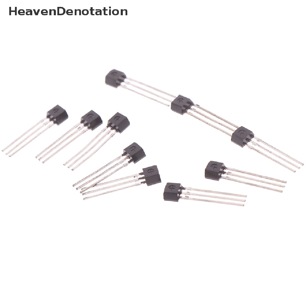 [HeavenDenotation] 10PCS 41F/0H41/SH41/SS41F/S41 Bipolar Hall Element Sensor TO-92UA Printing 41F