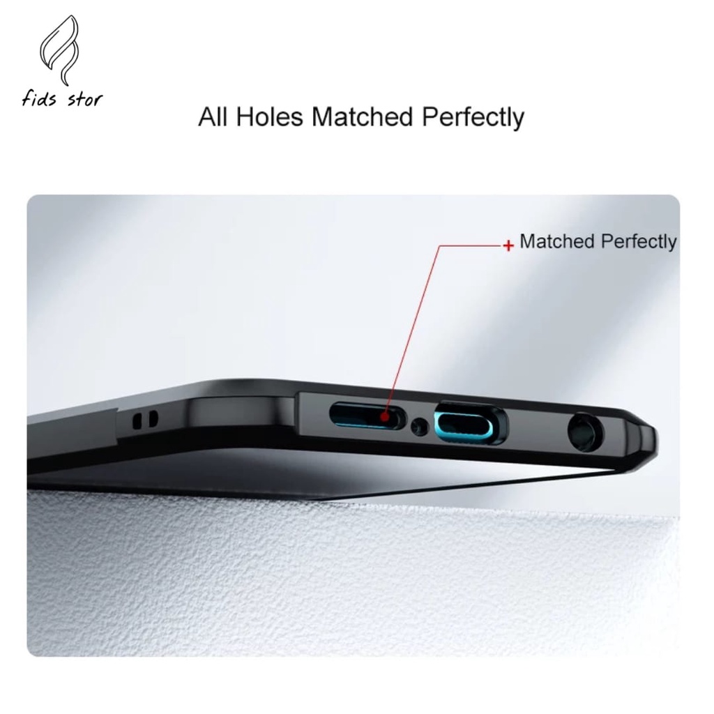 PROMO Case REALME 7 Hardcase Armor Shockproof Fusion Bumper Transparan