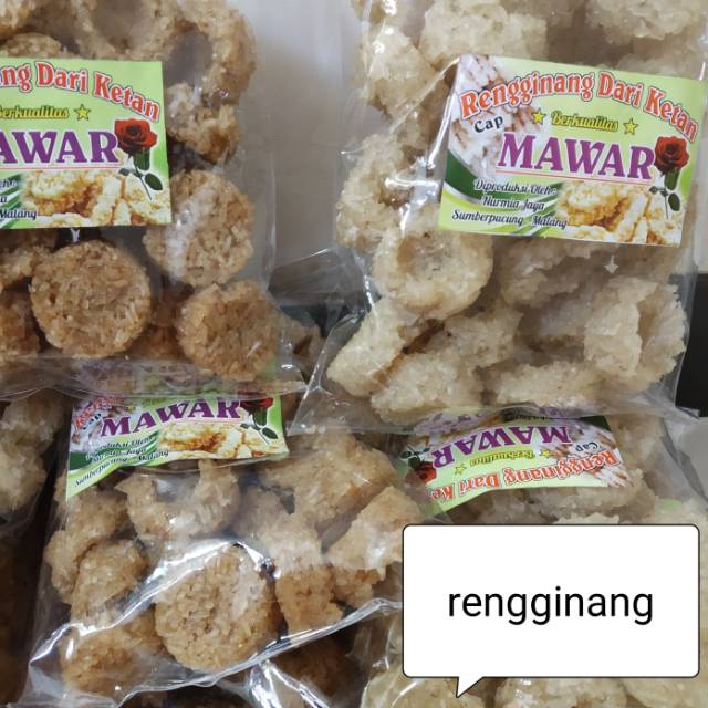 

Rengginang terasi dan bawang