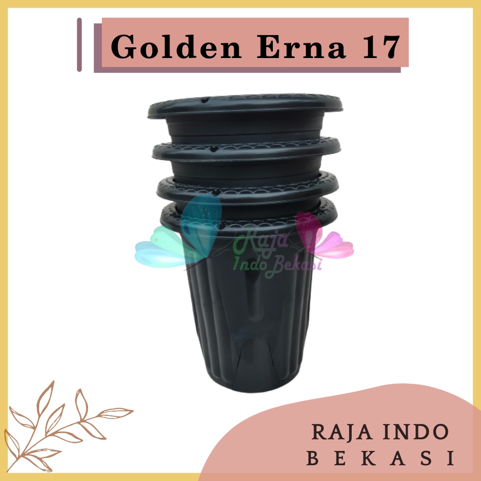 Rajaindobekasi Pot Golden Erna 17 Hitam - Pot Yogap 15 17 Murah