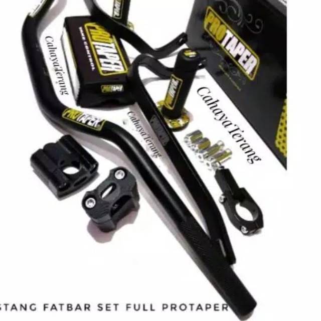 Paket Stang Protaper Original Evo LOW Handguard Busa Grip KLX BF CRF 150 BEAT STREET XRIDE NMAX PCX