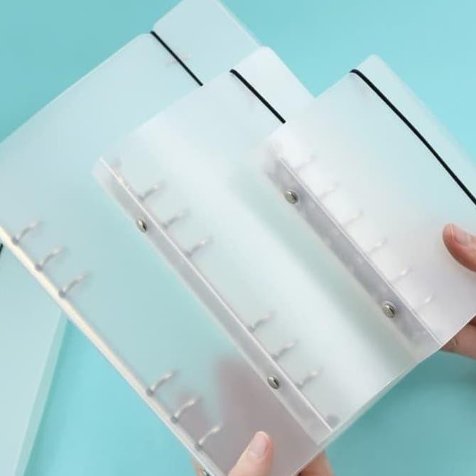 

PROMO Buku Binder Transparan Matte Ukuran A5 A6 A7 - Binder Cover Bening - A Tujuh AP73