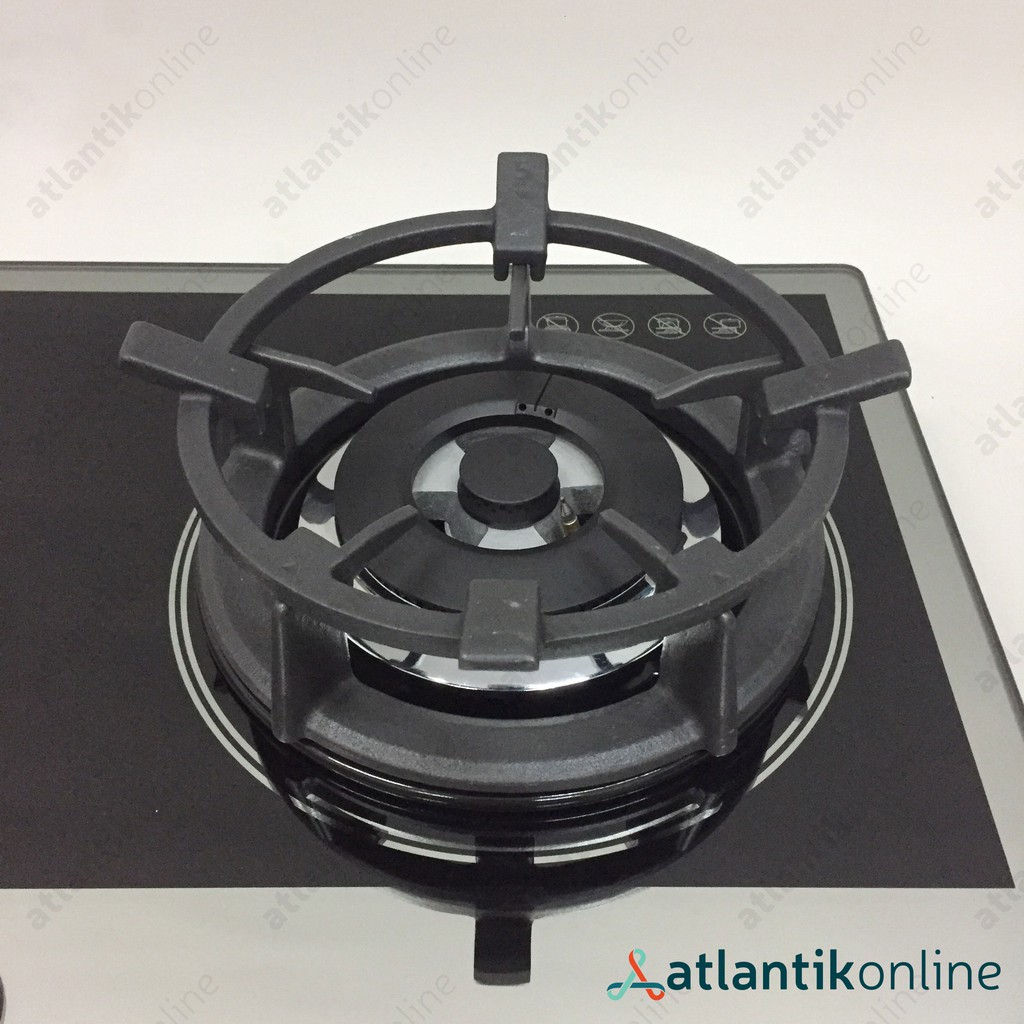 Kompor gas tanam built-in gas hob RINNAI RB-2GH-C MB RB2GHC