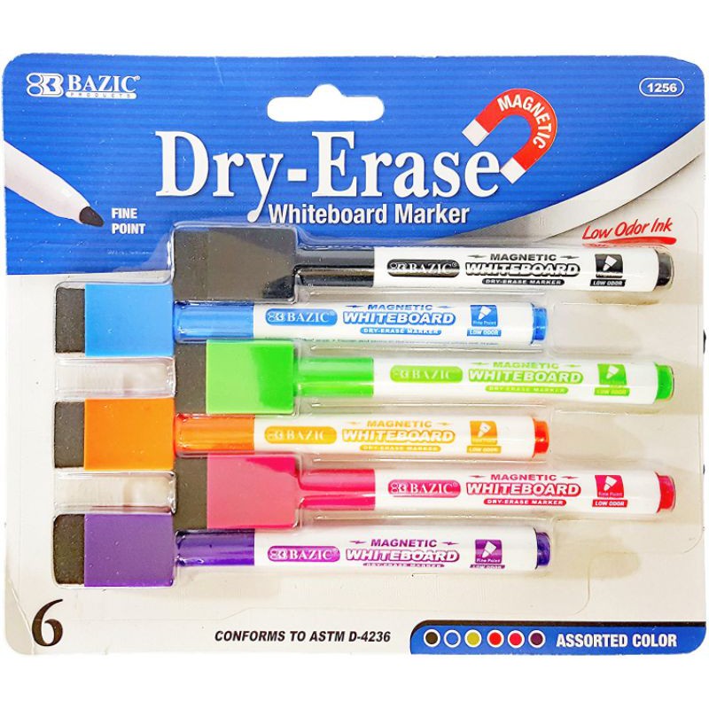 

1256 Bazi Magnetic Whiteboard Marker Spidol Papan Tulis Isi 6