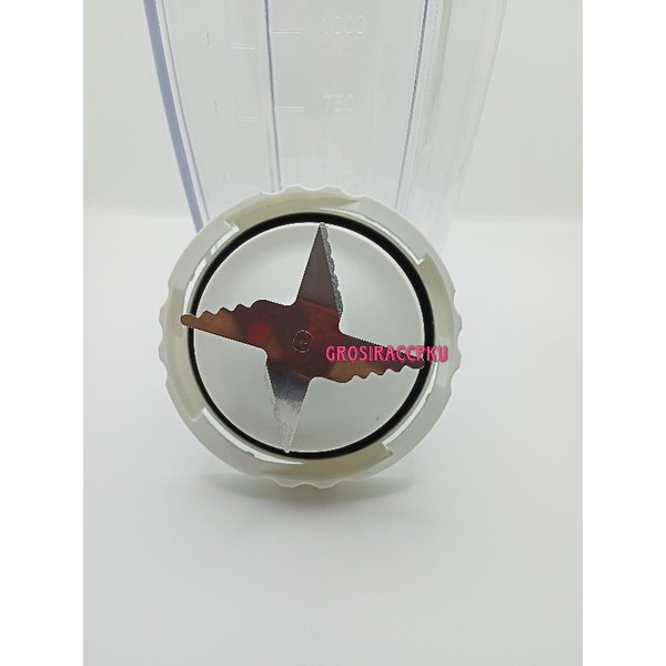 Gelas + Pisau Blender Buah / Sayur Blender Phillips Tanpa Tutup 2061 Murah Meriah