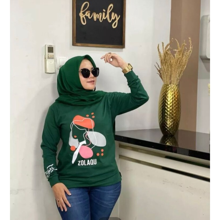 Atasan Wanita Muslimah // Atasan Wanita Termurah // Atasan Wanita Terlaris // Kaos Wanita // Atasan Wanita Lengan Panjang Zolaqu // ATASAN ZOLAQU (COD) BAJU WANITA LENGAN PANJANG / ATASAN WANITA KEKINIAN / KAOS WANITA TRENDY / ATASAN WANITA TERBARU 2021