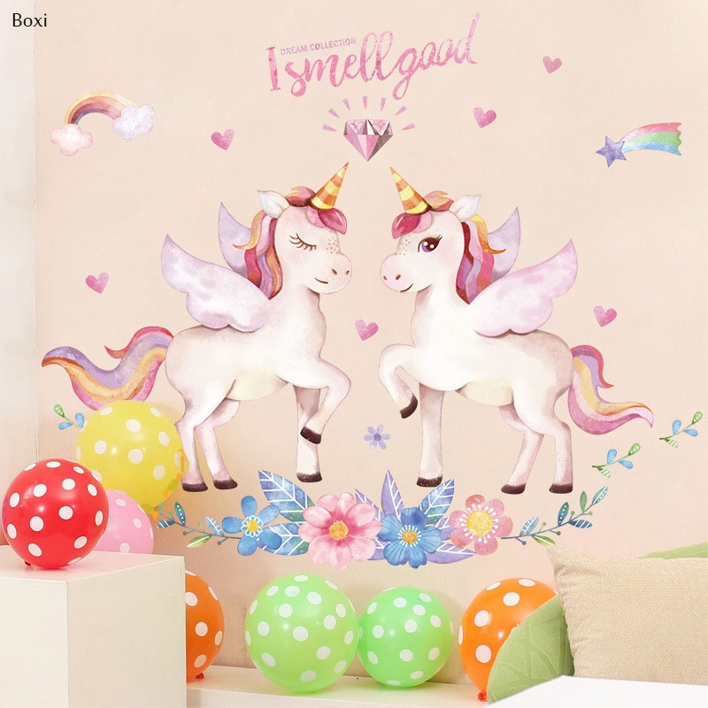 10 Ide  Kamar  Anak  Perempuan  Unicorn Kristy Mignonne