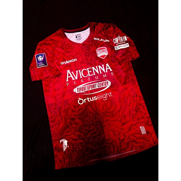 Jersey Cosmo FC Jakarta Size L Original Ghanior