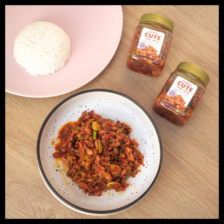 

TERBARUU!! Sambal Baby Cumi Cumi Pete / Petai 200G [CUTE] PEDAS GURIH TERLARIS