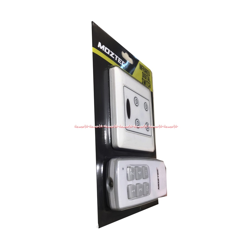 I-Klic Infrared Light Switch Remote Kontrol Digital Infra Red fungsi Timer Iklic Iklik Moztec Remot