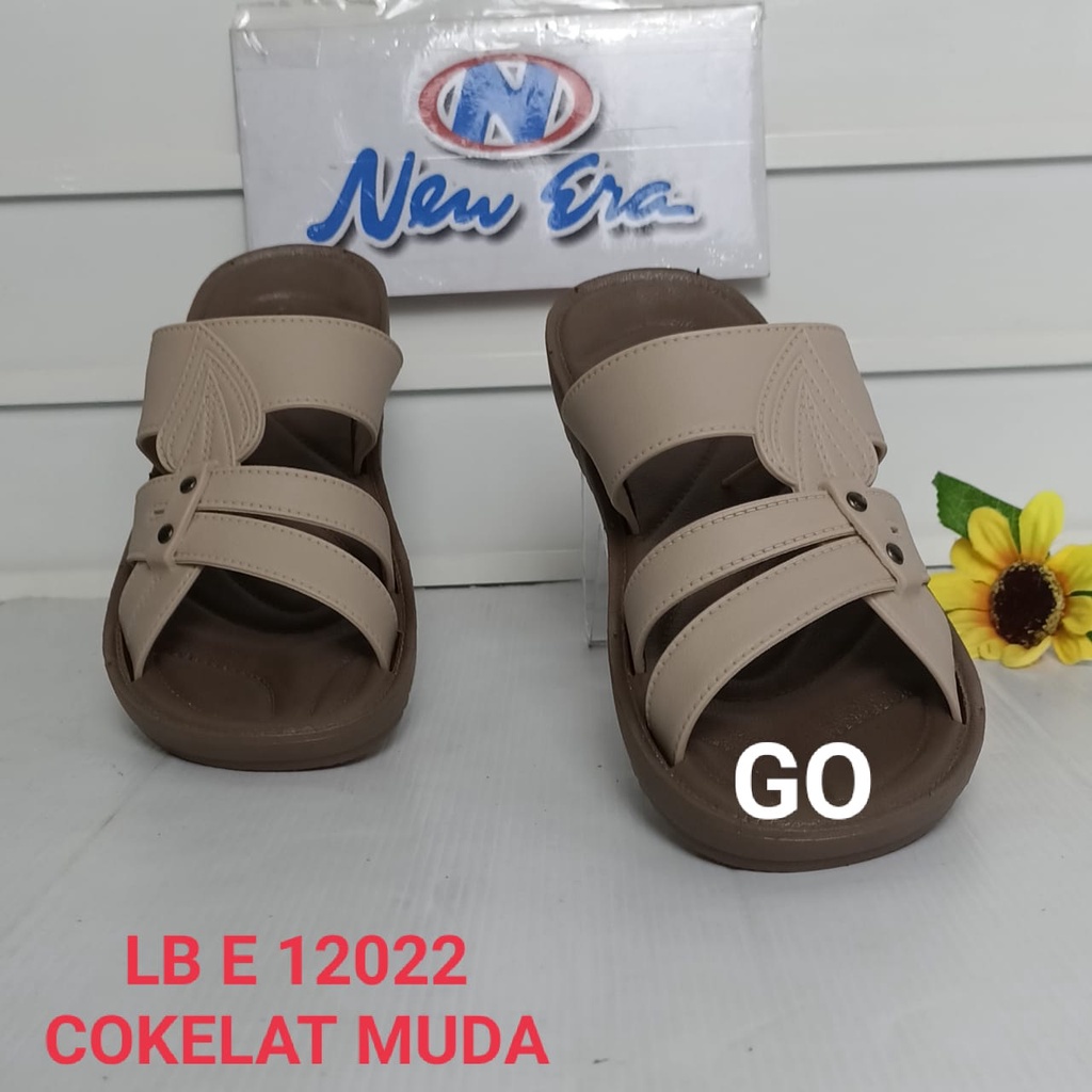 gof NEW ERA LB 12022 SANDAL JEPIT KARET 37-40 Sandal Wanita