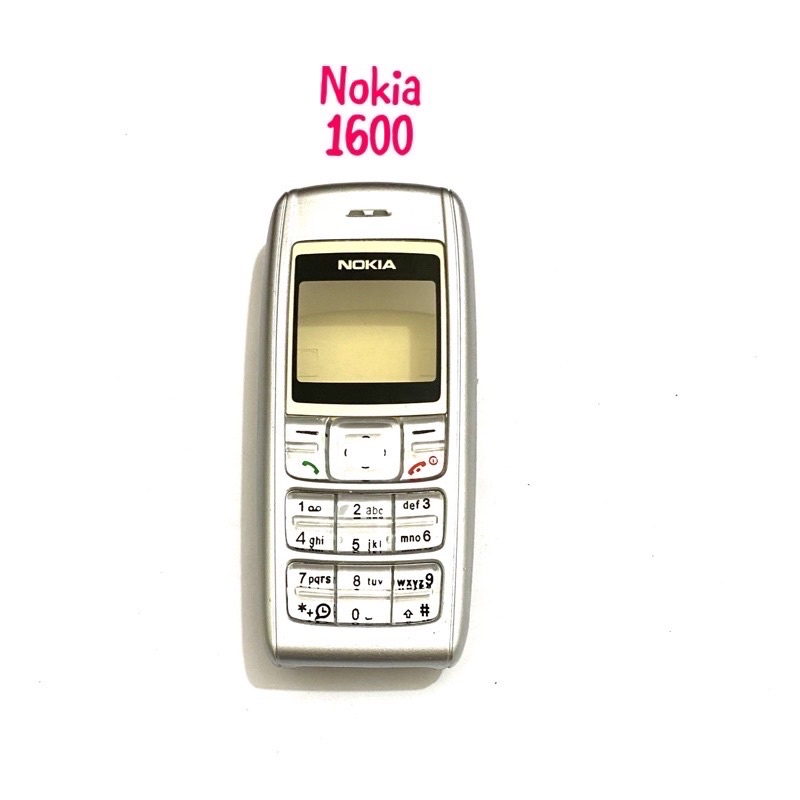 CASING NOKIA 1600 KESING + BACK COVER WARNA RANDOM