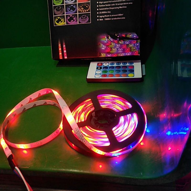 LAMPU LED STRIP 2835 RGB NECOSOE 3.9M &amp; TOFUDA 5M