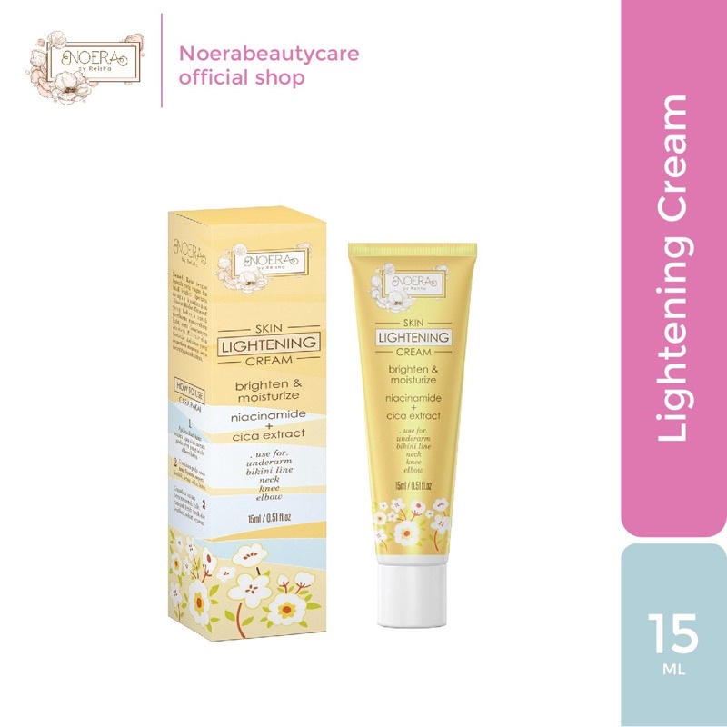 ✨ AKU MURAH ✨Noera Skin Lightening Cream Underarm // Pencerah Lipatan Penghilang Bekas Luka Underarm Cream BPOM
