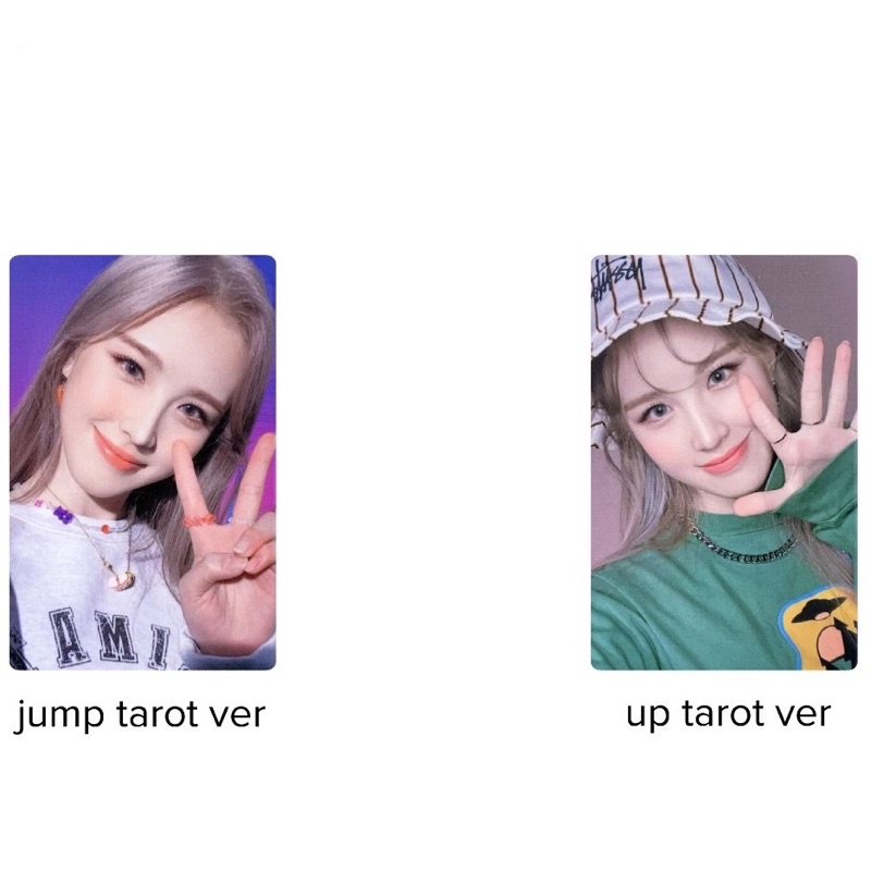 [booked] photocard up tarot & jump tarot jaehee we play weeekly | pc