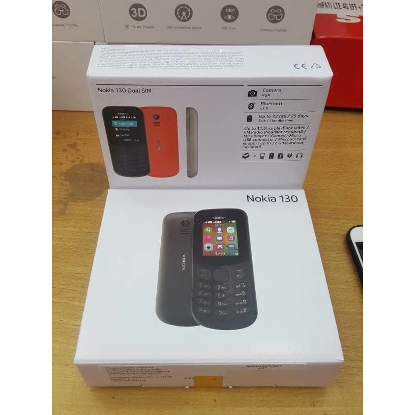 Murah  HP NOKIA 130 NEW DUAL SIM GARANSI RESMI HANDPHONE NOKIA 130 BARU