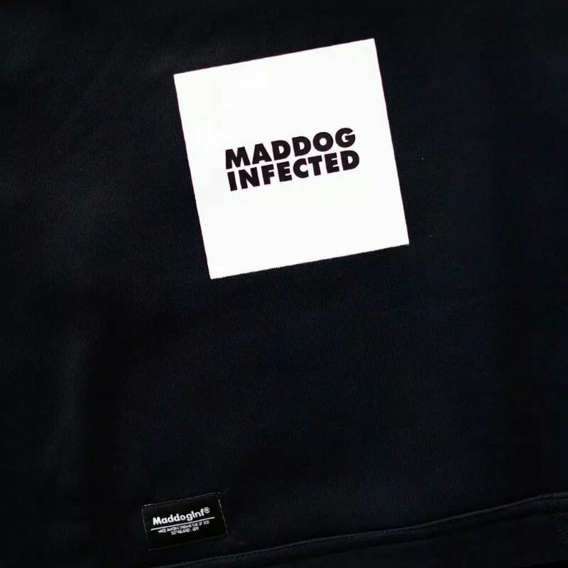MADDOG INFECTED HOODIE BOX LOGO (HD023LACK)