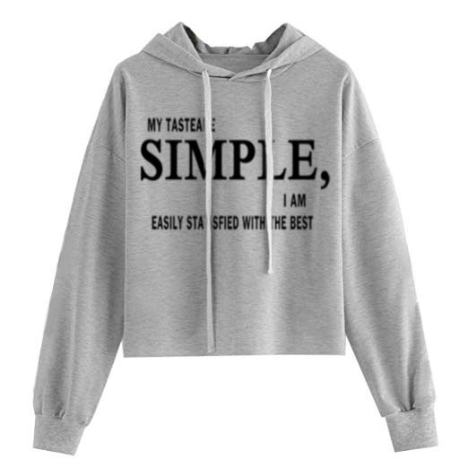 Bess - Sweater Hoodie Crop SIMPLE