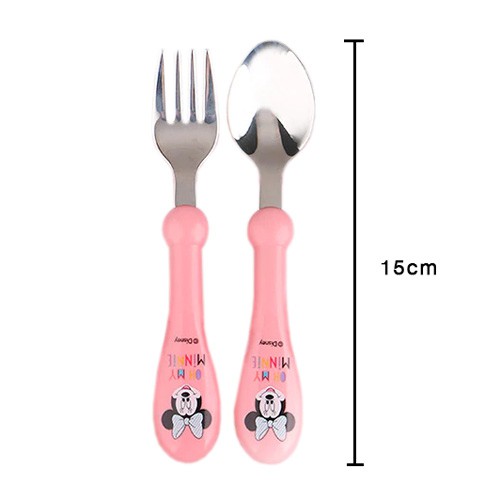 Kids Spoon Fork with Case HM1675 - Set Sendok Garpu Balita