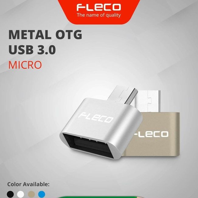 OTG Micro usb Fleco - Usb micro Male to USB Female adapter