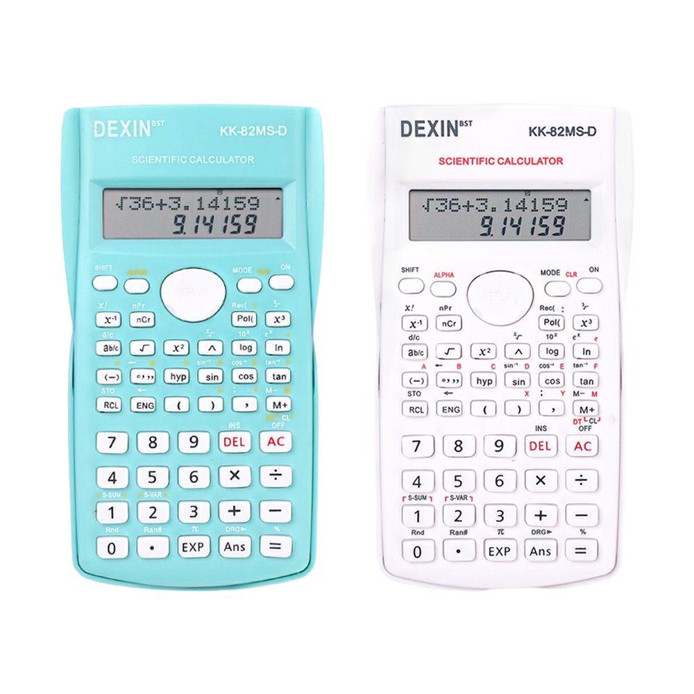 Quinton Engineering Scientific Calculator Portable Sekolah 240fungsi Kantor Sekolah Elektronik Belajar Accessoires Function Calculator