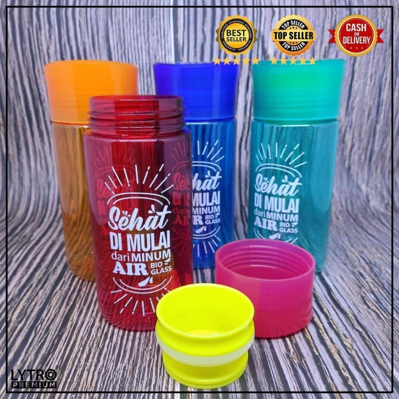 Tumbler Botol | Bioglass | Botol Reno 500Ml | Original Chielo