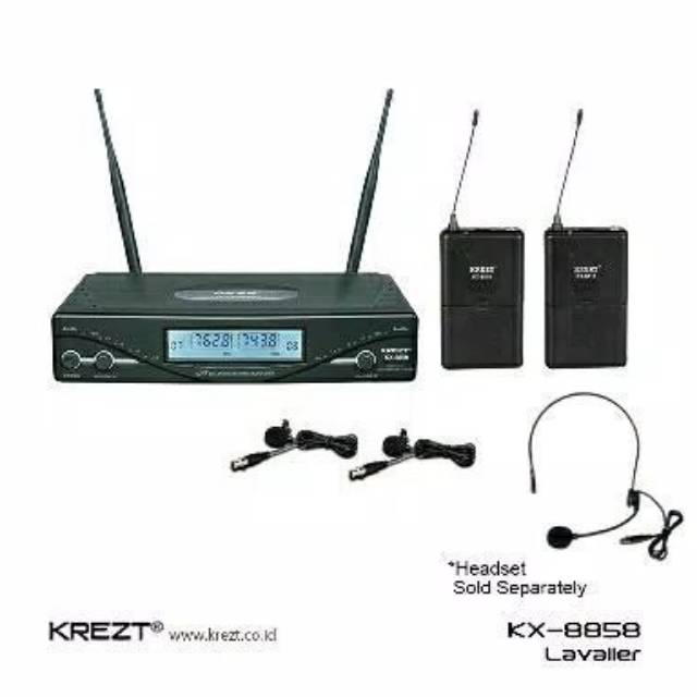 Mic wireless KREZT KX-8588 Clip On