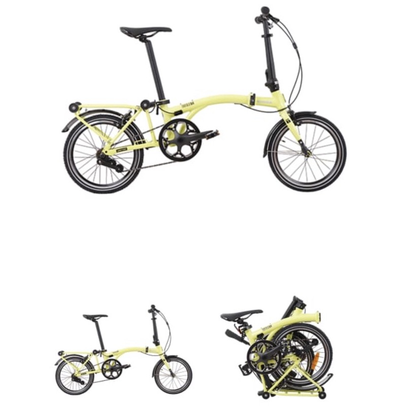 Sepeda Lipat United Trifold 1S dan 3 speed folding Garansi alloy Frame 5 tahun shimano ready stock-6
