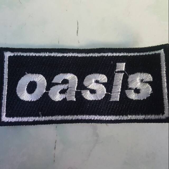 Emblem patch bordir oasis