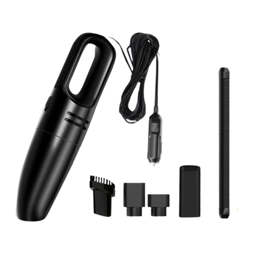 High Power Car Vacum Vaccum Vakum Cleaner Portable Mini Mobil Tenaga Kuat Api Rokok Sikat Extend