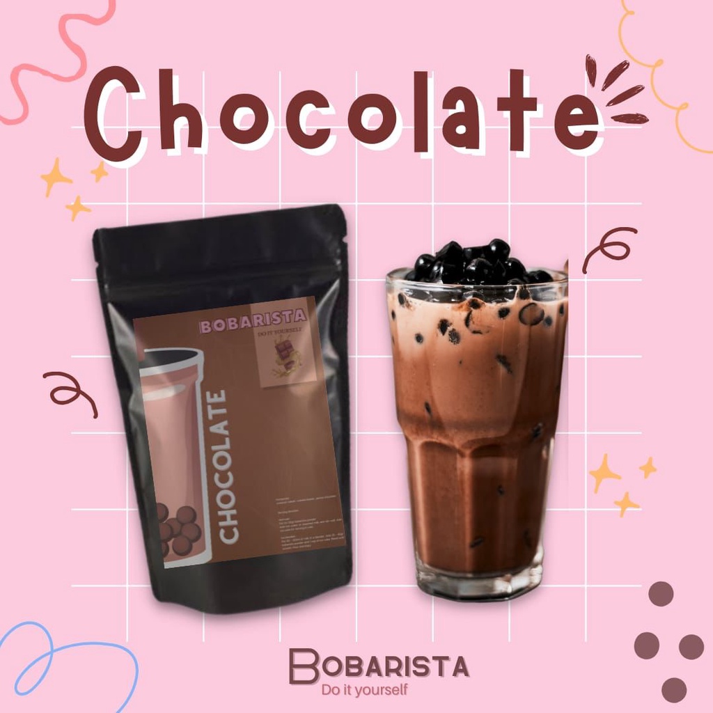 

Bobarista DIY - Chocolate Premium Powder Drink DIY Bobatea Kit