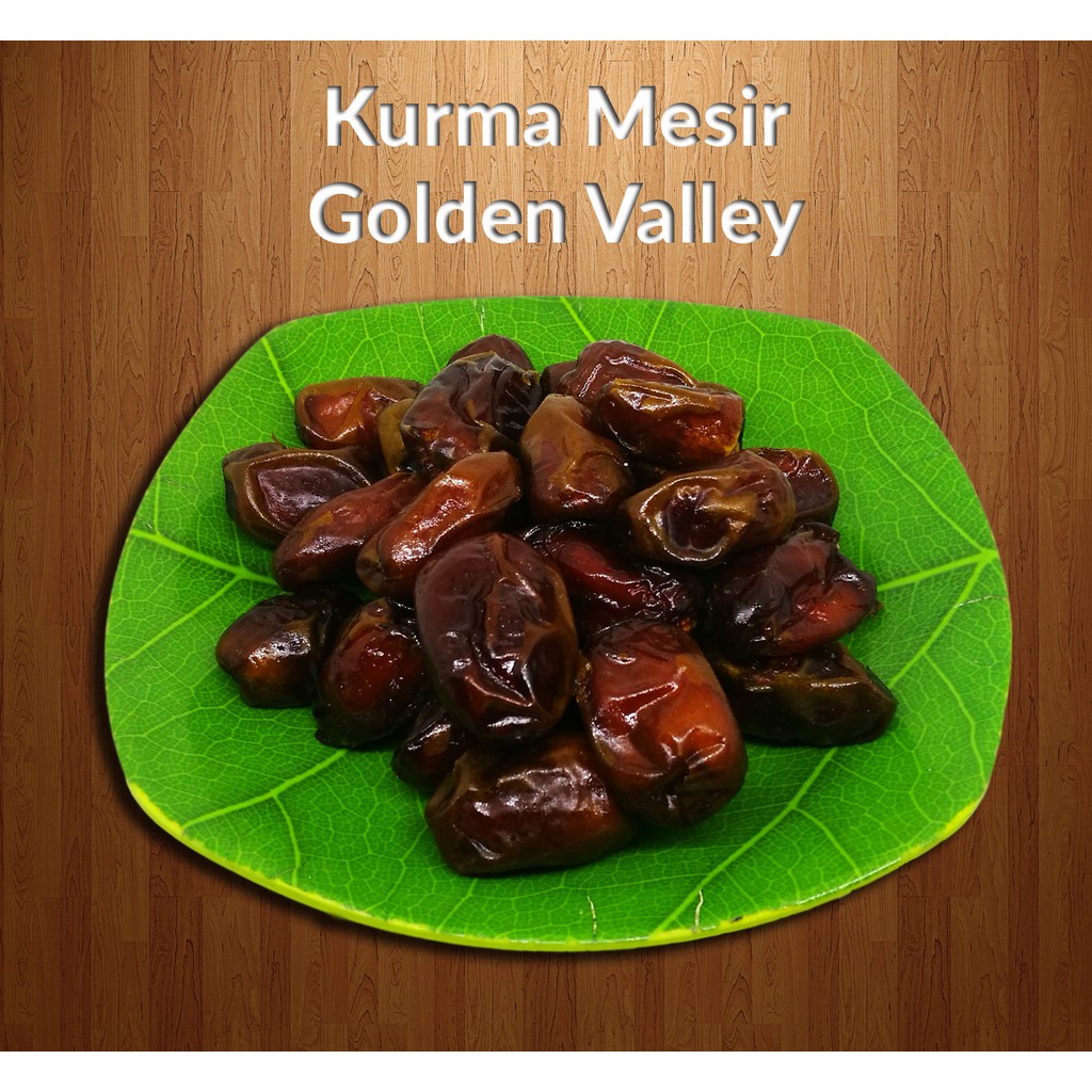 Kurma Mesir Golden Valley  250gr   (Dengan Standing Pouch + Box)