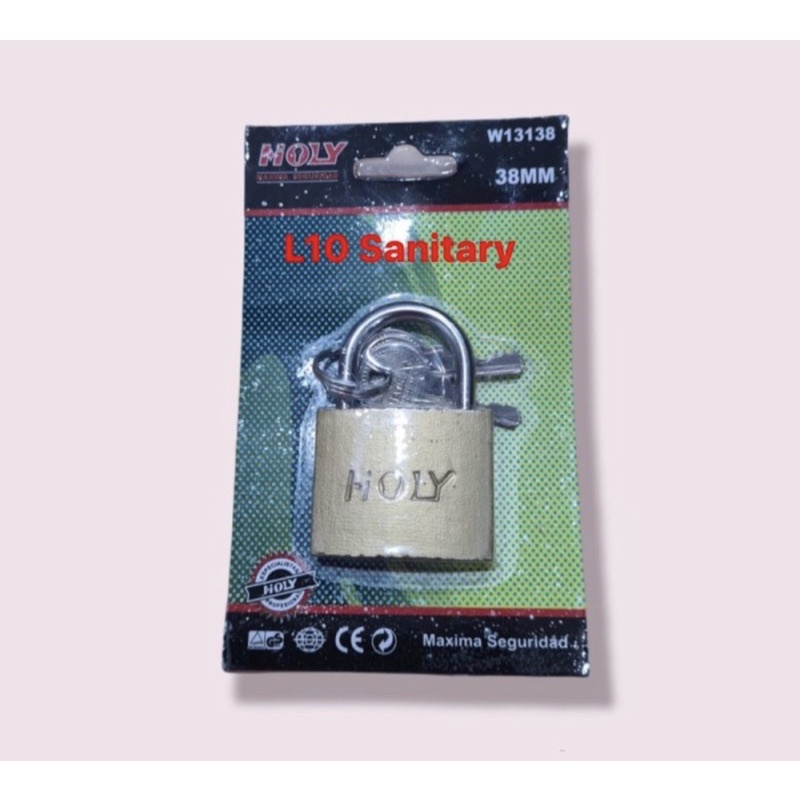 Gembok Kuning Koper Press 38mm / 40mm / Iron Padlock Murah