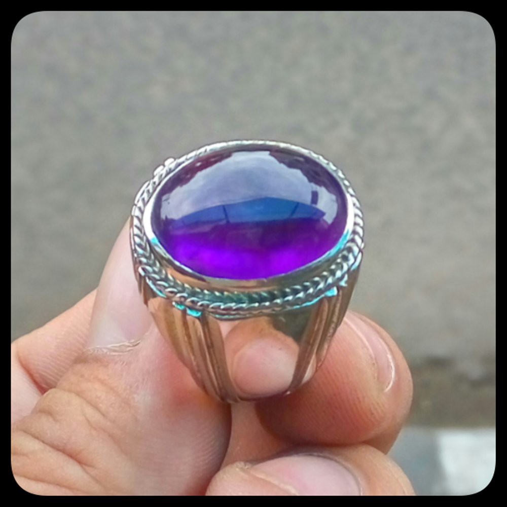 CINCIN KECUBUNG AMETHYST PANGKALAN BUN GRADE AAA+