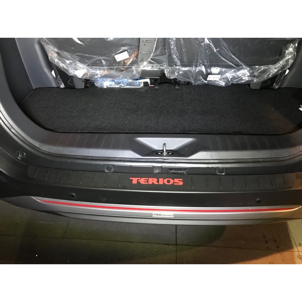 Rear Door Sill - Sillplate Belakang All New Terios 2018 Karet TRD