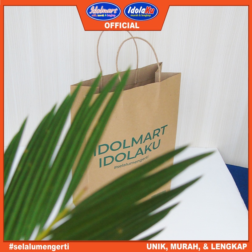 IDOLAKU Tas Belanja Tali Besar Paper Bag IDOLAKU SEMARANG