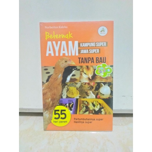 Buku Beternak Ayam Kampung Super Jawa Super Tanpa Bau