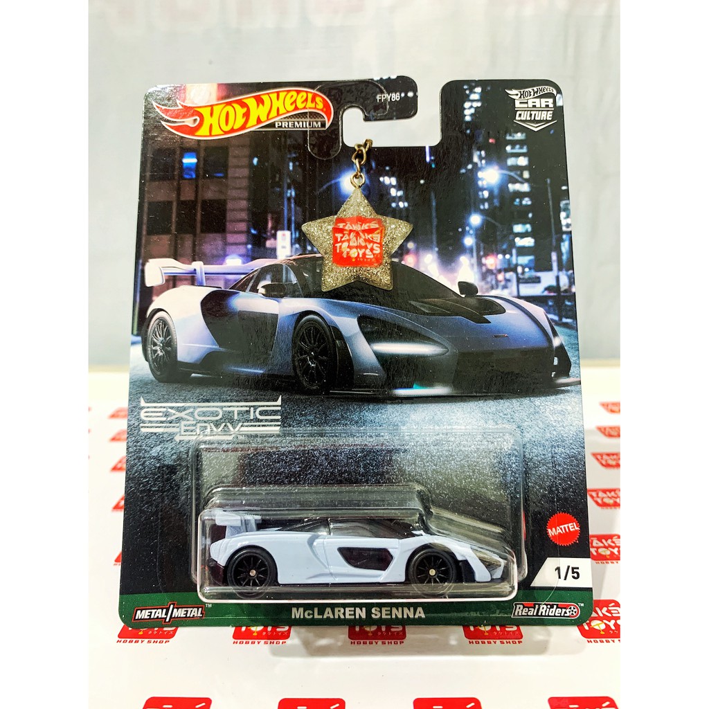 Hot Wheels Premium Exotic Envy - McLaren Senna