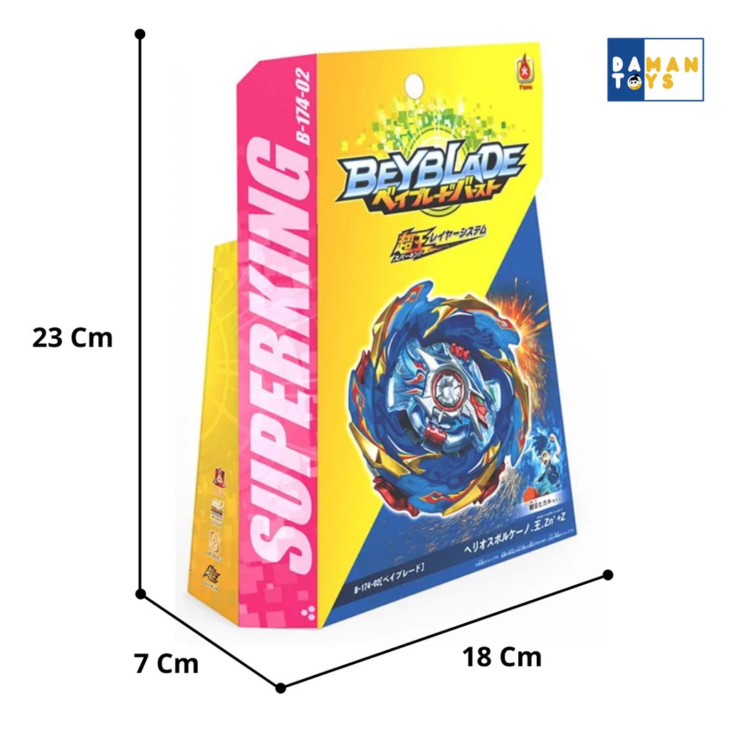 Mainan Gasing Beyblade sparking Launcher Set Baru