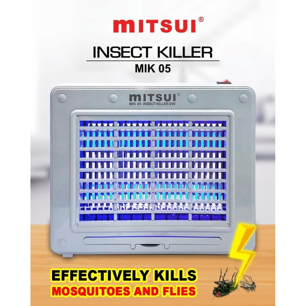 Alat Pembasmi Serangga MITSUI Insect Killer MK05 4w 4 WATT Super Murah