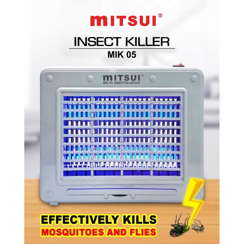 Alat Pembasmi Serangga MITSUI Insect Killer MK05 4w 4 WATT Super Murah