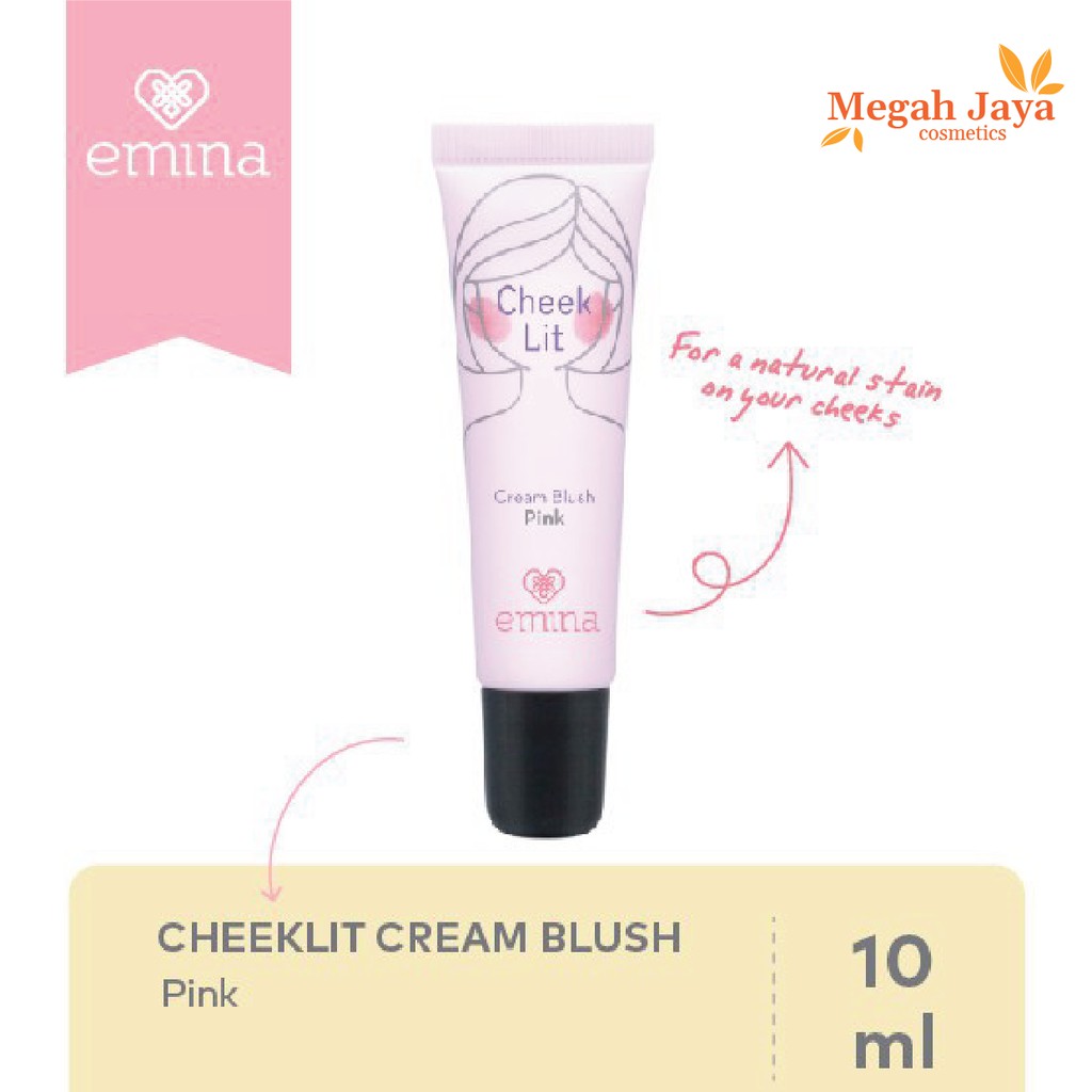 EMINA CHEEKLIT CREAM BLUSH 10 Gr