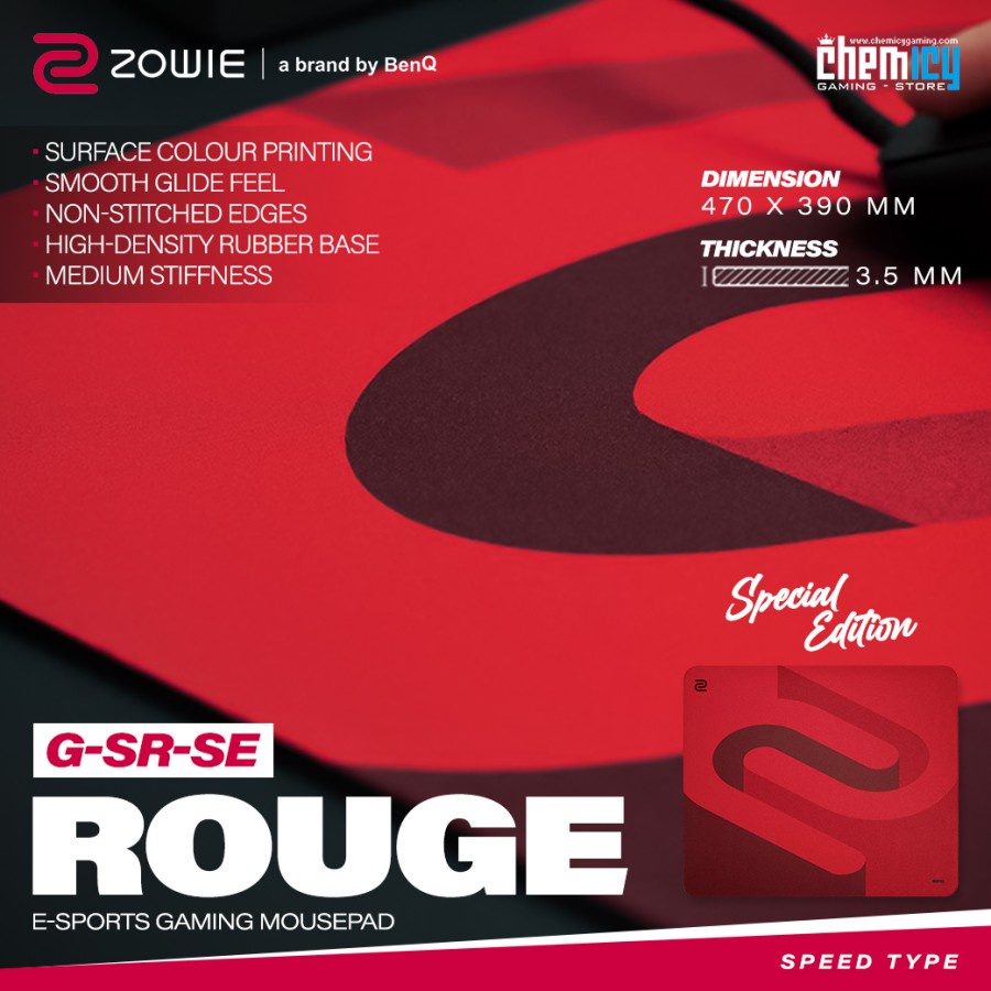 Zowie Benq GSR SE Rouge Special Edition