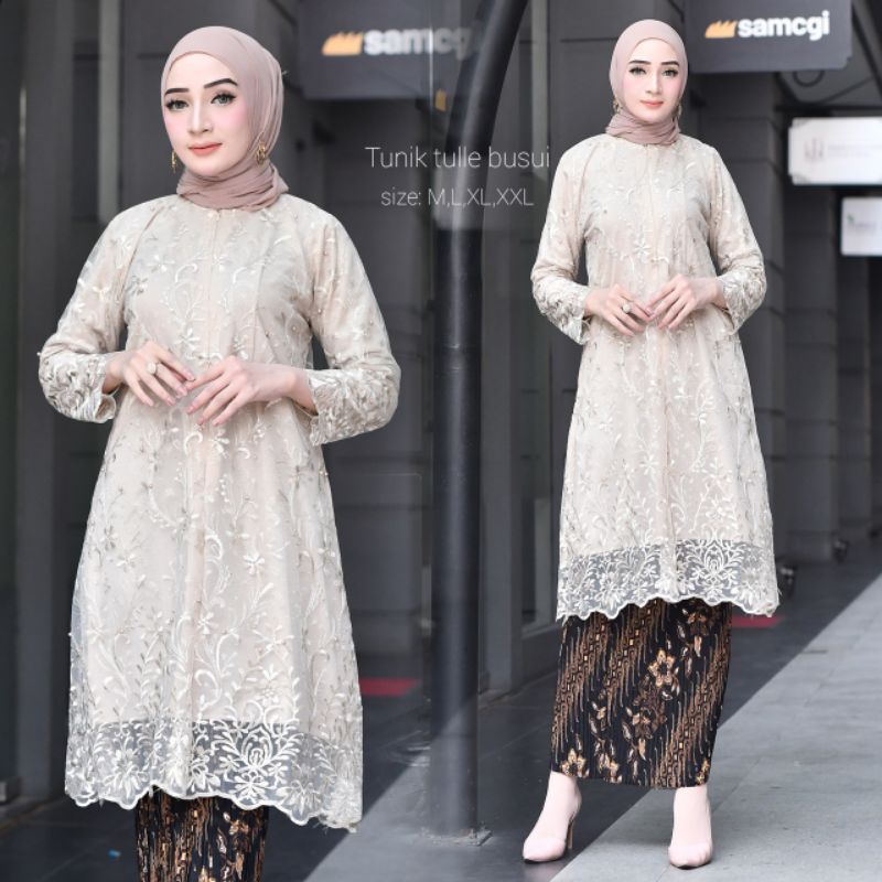 Setelan kebaya Tunik Busui modern/Kebaya Tunik Ibu Menyusui/Kebaya Busui/Kebaya Wanita by BA