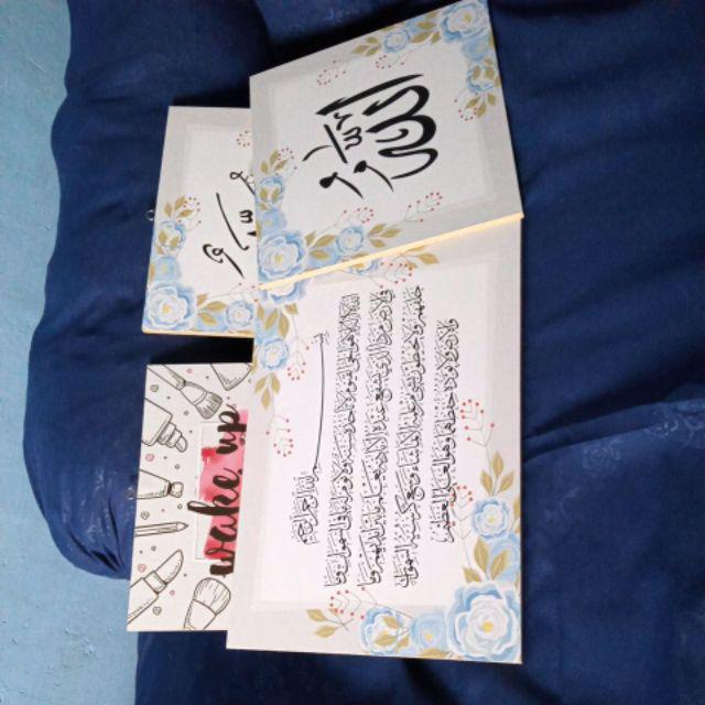 Pajangan Hiasan Dinding Kamar Walldecor Poster Make Up - 1pm