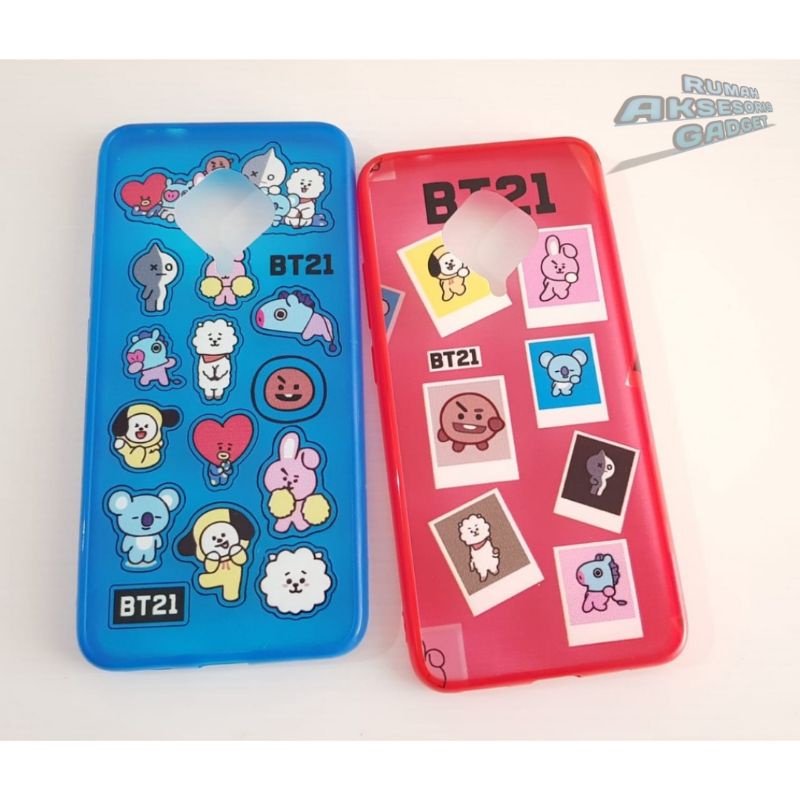 Softcase BT21 BTS CUTE Xiaomi Redmi note 8 karakter